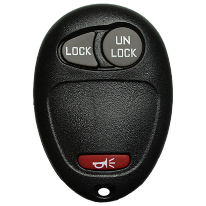 2010 GMC Canyon Keyless Entry Remote Key Fob 3 Button (FCC: L2C0007T, P/N: 10335583)