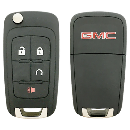 2016 GMC Terrain Remote Flip Key Fob 4 Button w/ Remote Start (FCC: OHT01060512, P/N: 20835400)