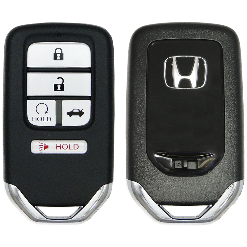 2016 Honda Civic Smart Remote Key Fob 5 Button w/ Remote Start, Trunk (FCC: KR5V2X, P/N: 72147-TBA-A11)