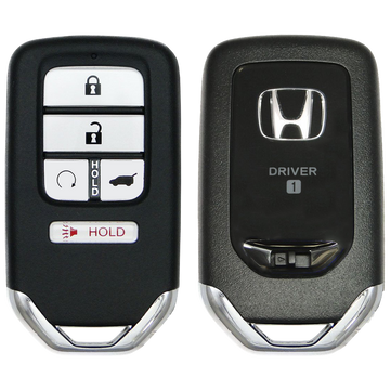 2020 Honda Civic Smart Remote Key Fob Driver 1 5 Button w/ Remote Start, Trunk (FCC: KR5V2X V44, P/N: 72147-TG7-A31)