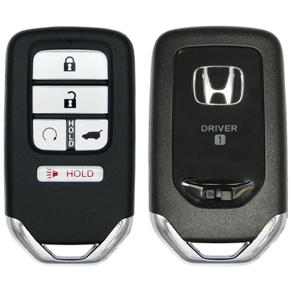 2016 Honda Pilot Smart Remote Key Fob Driver 1 5 Button w/ Remote Start, Trunk (FCC: KR5V2X V44, P/N: 72147-TG7-A31)