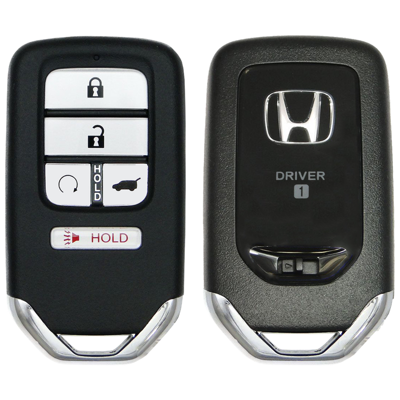 2016 Honda Pilot Smart Remote Key Fob Driver 1 5 Button w/ Remote Start, Trunk (FCC: KR5V2X V44, P/N: 72147-TG7-A31)