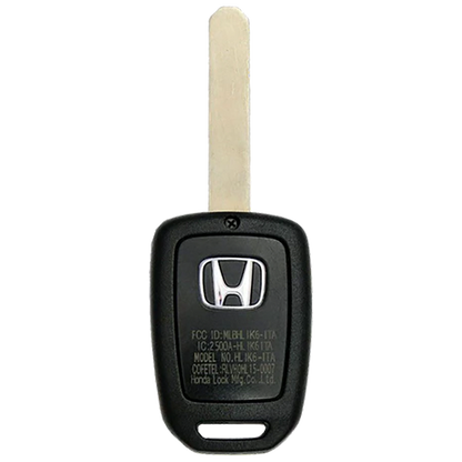 2014 Honda Accord Remote Head Key Fob 4B w/ Trunk (FCC: MLBHLIK6-1T, P/N: 35118-T2A-A20)