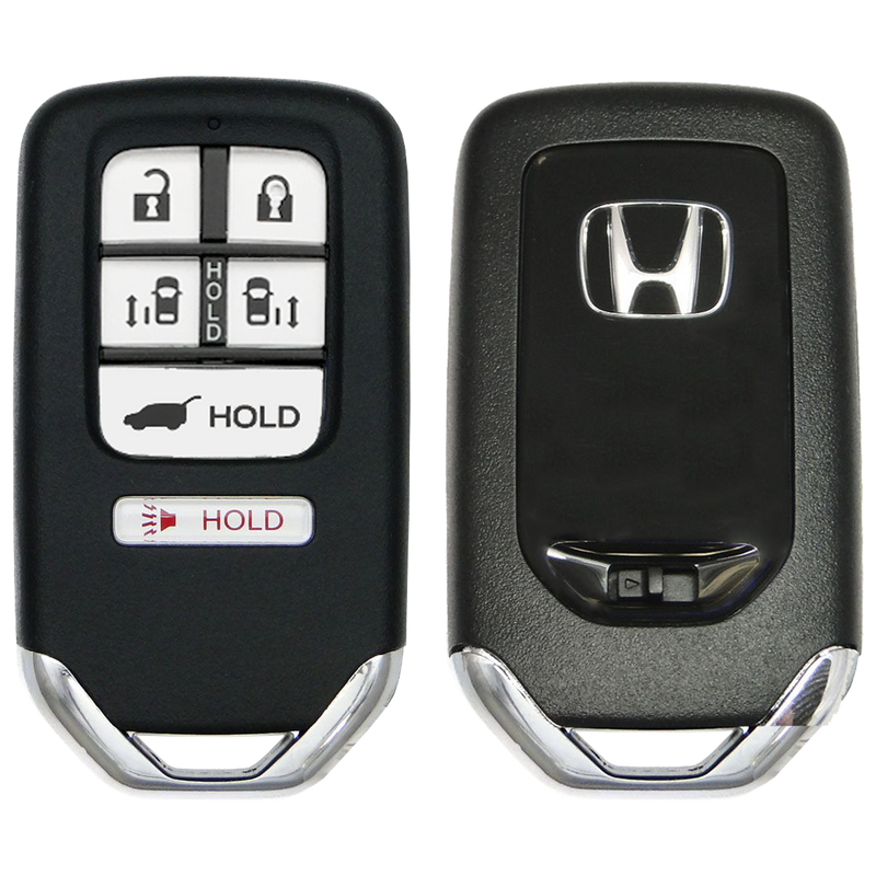 2014 Honda Odyssey Smart Remote Key Fob w/ Back Gate 6 Button No Memory (FCC: KR5V1X, P/N: 72147-TK8-A51)