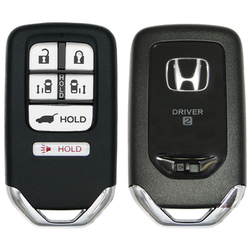 2016 Honda Odyssey Smart Remote Key Fob Driver 2 6 Button w/ Back Gate (FCC: KR5V1X, P/N: 72147-TK8-A71)
