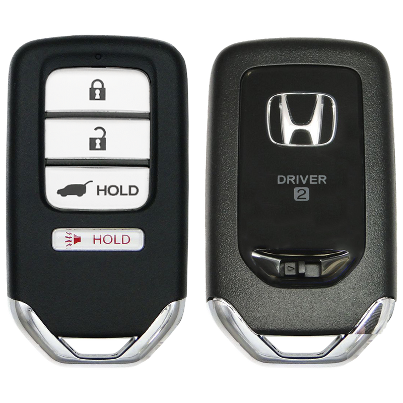 2016 Honda CR-V Smart Remote Key Fob Driver 2 4 Button w/ Hatch (FCC: ACJ932HK1210A, P/N: 72147-T0A-A31)