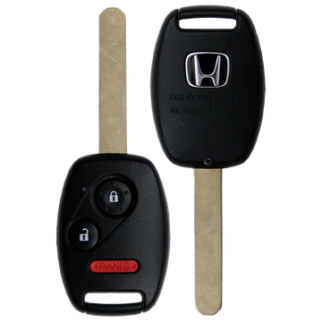 2012 Honda Insight Remote Head Key Fob 3 Button (FCC: MLBHLIK-1T, P/N: 35111-SWA-306)