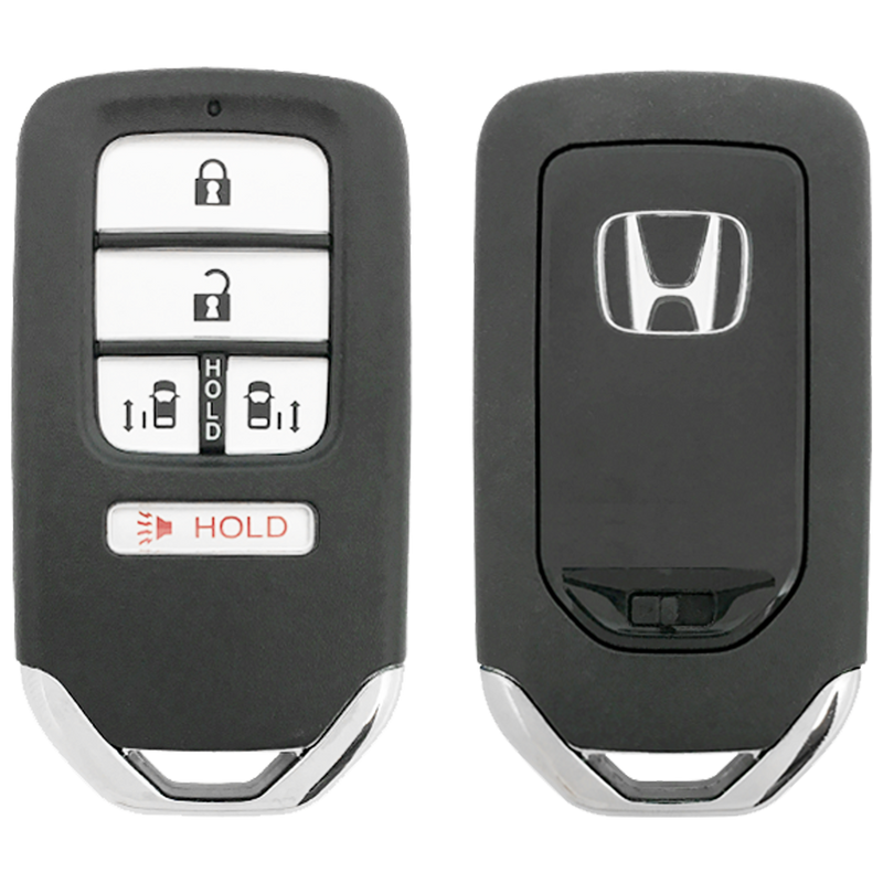 2017 Honda Odyssey Smart Remote Key Fob 5 Button w/ Sliding Doors (FCC: KR5V1X, P/N: 72147-TK8-A81)