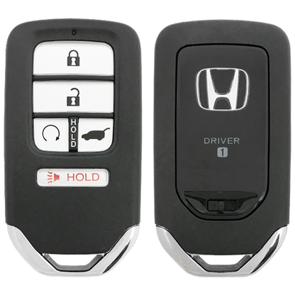 2020 Honda Passport Smart Remote Key Fob Driver 1 5 Button w/ Hatch, Remote Start (FCC: KR5T44, KR5V44 P/N: 72147-TG7-A81)