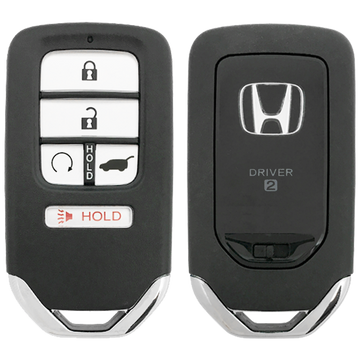 2021 Honda Passport Smart Remote Key Fob  Driver 2 5 Button w/ Hatch, Remote Start (FCC: KR5T44, KR5V44 P/N: 72147-TG7-A91)