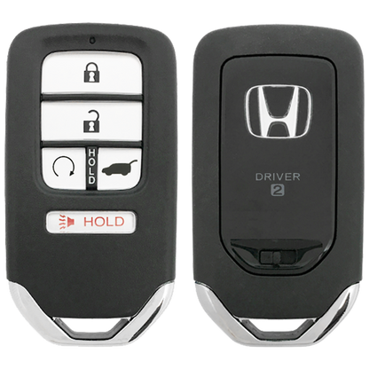 2021 Honda Passport Smart Remote Key Fob  Driver 2 5 Button w/ Hatch, Remote Start (FCC: KR5T44, KR5V44 P/N: 72147-TG7-A91)