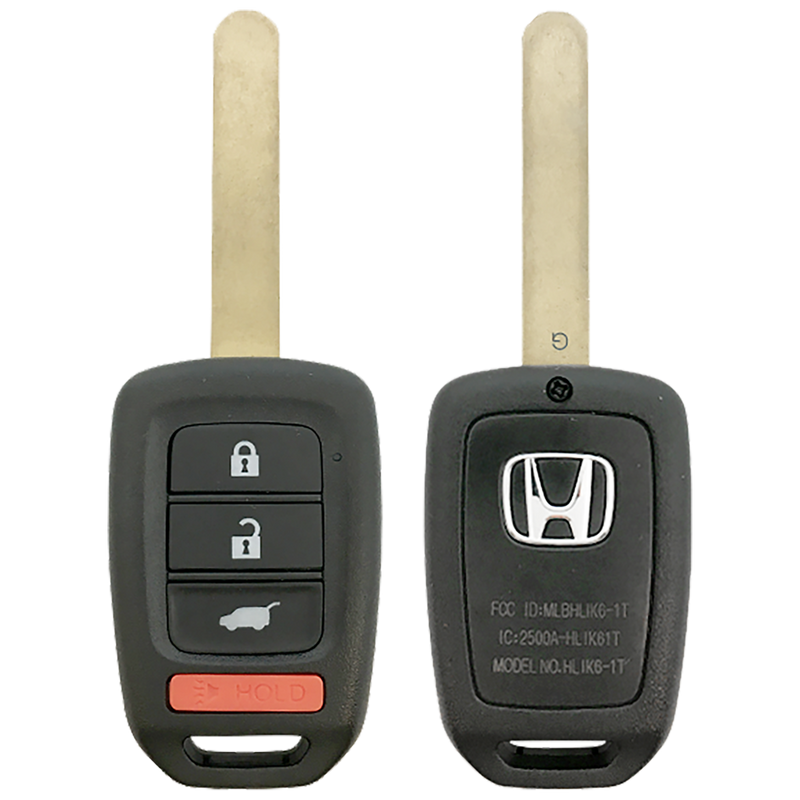 2022 Honda HR-V Remote Head Key Fob 4 Button w/ Hatch (FCC: MLBHLIK6-1T, P/N: 35118-T0A-A30)
