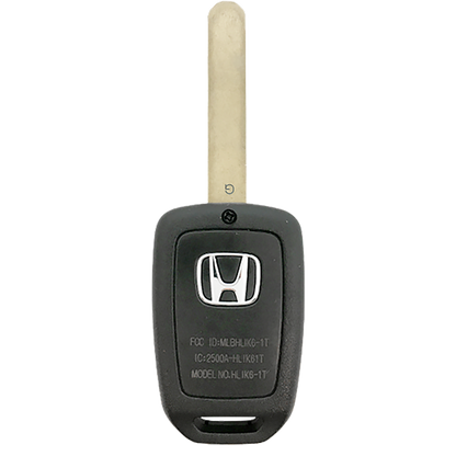 2016 Honda HR-V Remote Head Key Fob 4B w/ Hatch (FCC: MLBHLIK6-1T, P/N: 35118-T0A-A30)
