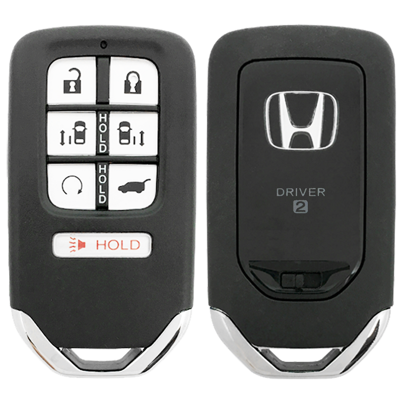 2020 Honda Odyssey Smart Remote Key Fob 7 Button w/ Sliding Doors, Remote Start Driver 2 (FCC: KR5V2X, P/N: 72147-THR-A31)