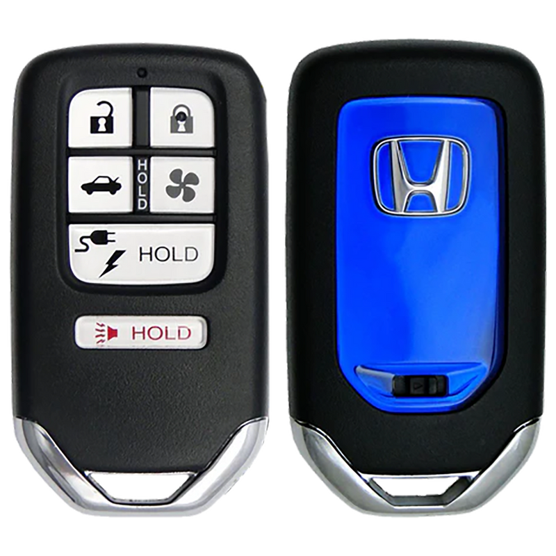 2017 Honda Clarity Smart Remote Key Fob 6 Button w/ Trunk, Fan, Charge (FCC: KR5V2X, P/N: 72147-TRW-A01)