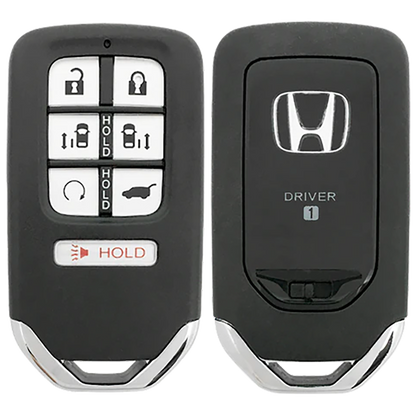 2024 Honda Odyssey Smart Remote Key Fob 7 Button w/ Hatch, Remote Start, Sliding Doors Driver 1 (FCC: KR5T4X, P/N: 72147-THR-A61)