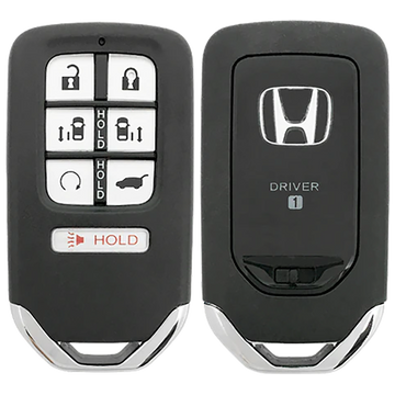 2022 Honda Odyssey Smart Remote Key Fob 7 Button w/ Hatch, Remote Start, Sliding Doors Driver 1 (FCC: KR5T4X, P/N: 72147-THR-A61)