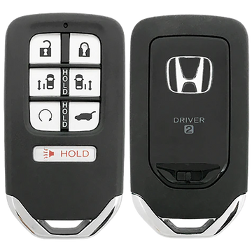 2023 Honda Odyssey Smart Remote Key Fob 7 Button w/ Hatch, Remote Start, Sliding Doors Driver 2 (FCC: KR5T4X, P/N: 72147-THR-A72)