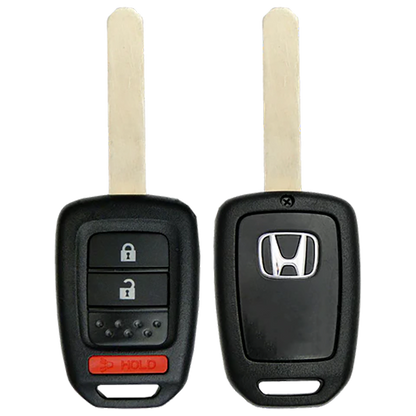 2014 Honda Crosstour Remote Head Key Fob 3 Button (FCC: MLBHLIK6-1T, P/N: 35118-TY4-A00)