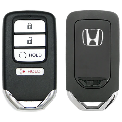 2018 Honda Ridgeline Smart Remote Key Fob 4 Button w/ Remote Start, Driver 1 (FCC: A2C97488400, P/N: 72147-T6Z-A21)