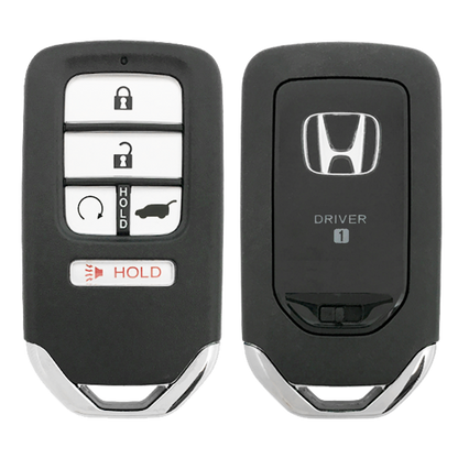 2020 Honda Pilot Smart Remote Key Fob 5B w/ Remote Start, Power Liftgate Driver 1 (FCC: KR5T4X, P/N: 72147-TG7-AA1)