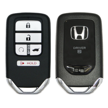 2019 Honda Pilot Smart Remote Key Fob 5B w/ Remote Start, Power Liftgate Driver 2 (FCC: KR5T4X, P/N: 72147-TG7-AA1)