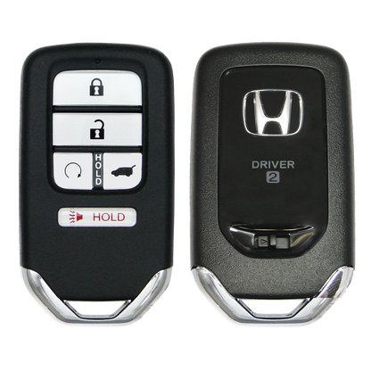 2021 Honda Passport Smart Remote Key Fob 5B w/ Remote Start, Power Liftgate Driver 2 (FCC: KR5T4X, P/N: 72147-TG7-AA1)
