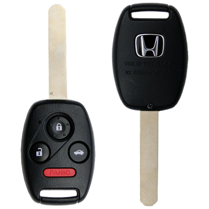 2010 Honda Accord Coupe Remote Head Key Fob 4B w/ Trunk (FCC: MLBHLIK-1T, P/N: 35118-TE0-A10)