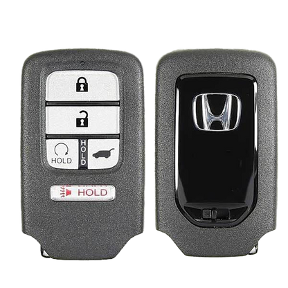 2016 Honda Pilot Smart Remote Key Fob 5B w/ Hatch, Remote Start W/O Power Liftgate (FCC: KR5V2X V44, No Memory, P/N: 72147-TG7-A11)