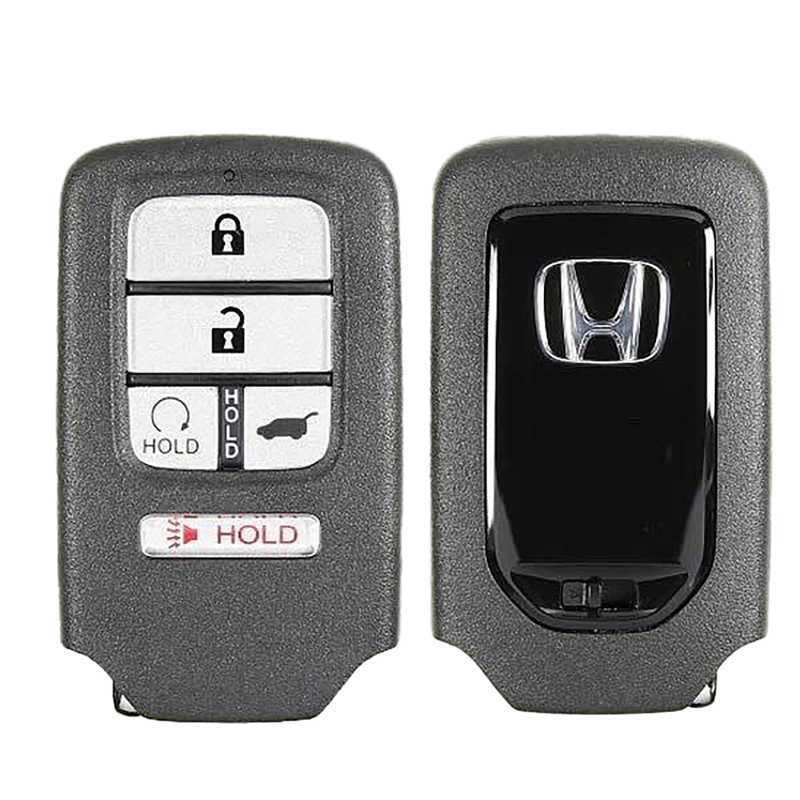 2019 Honda Civic Smart Remote Key Fob 5B w/ Hatch, Remote Start W/O Power Liftgate (FCC: KR5V2X V44, No Memory, P/N: 72147-TG7-A11)