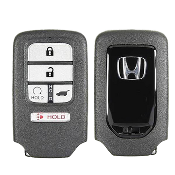 2020 Honda Civic Smart Remote Key Fob 5B w/ Hatch, Remote Start W/O Power Liftgate (FCC: KR5V2X V44, No Memory, P/N: 72147-TG7-A11)