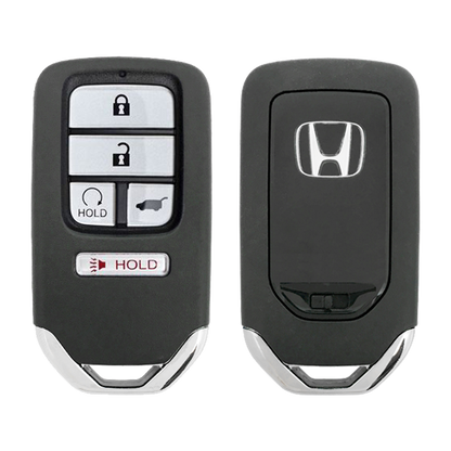 2022 Honda Pilot Smart Remote Key Fob 5B w/ Hatch, Remote Start W/O Power Liftgate (FCC: KR5T44, KR5V44, No Memory, P/N: 72147-TG7-A82)