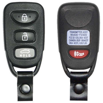 2016 Hyundai Elantra Keyless Entry Remote Key Fob 4 Button w/ Trunk (FCC: OSLOKA-423T, P/N: 95430-F2300)