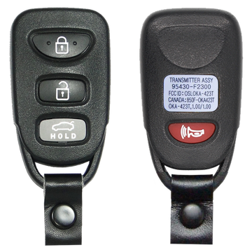 2019 Hyundai Elantra Keyless Entry Remote Key Fob 4B w/ Trunk (FCC: OSLOKA-423T, P/N: 95430-F2300)