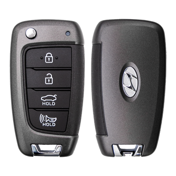 Brand New 2022 Hyundai Sonata Remote Flip Key Fob 4B w/ Trunk, Chip included (FCC: TQ8-RKE-4F40, P/N: 95430-L1000)