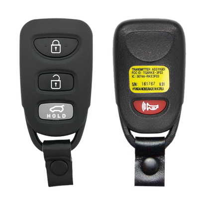 2012 Hyundai Elantra Touring Keyless Entry Remote Key Fob 4B w/ Hatch (FCC: TQ8RKE-3F03, P/N: 95430-A5200)