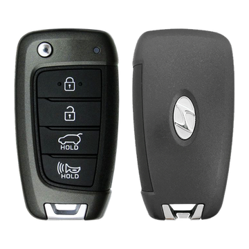 2019 Hyundai Santa Fe Remote Flip Key Fob 4B w/ Hatch (FCC: TQ8-RKE-4F39, P/N: 95430-S2100)