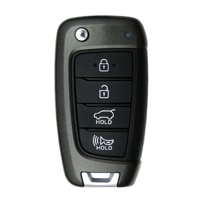 2018 Hyundai Santa Fe Remote Flip Key Fob 4B w/ Hatch (FCC: TQ8-RKE-4F39, P/N: 95430-S2100)