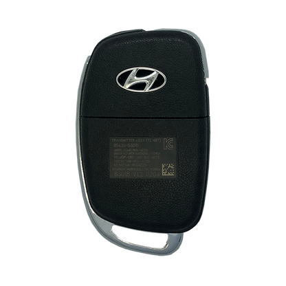 2018 Hyundai Tucson Remote Flip Key Fob 4B w/ Hatch (FCC: TQ8-RKE-4F25, P/N: 95430-D3010)