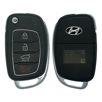 2021 Hyundai Tucson Remote Flip Key Fob 4B w/ Hatch (FCC: TQ8-RKE-4F25, P/N: 95430-D3010)