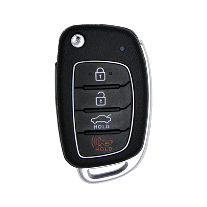 2018 Hyundai Sonata Remote Flip Key Fob 4B w/ Trunk (FCC: TQ8-RKE-4F25, P/N: 95430-C1210)