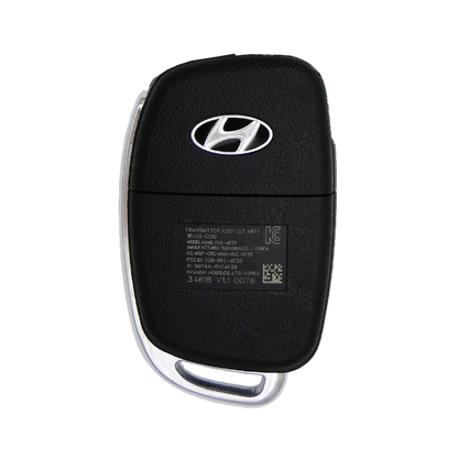 2020 Hyundai Sonata Remote Flip Key Fob 4B w/ Trunk (FCC: TQ8-RKE-4F25, P/N: 95430-C1210)