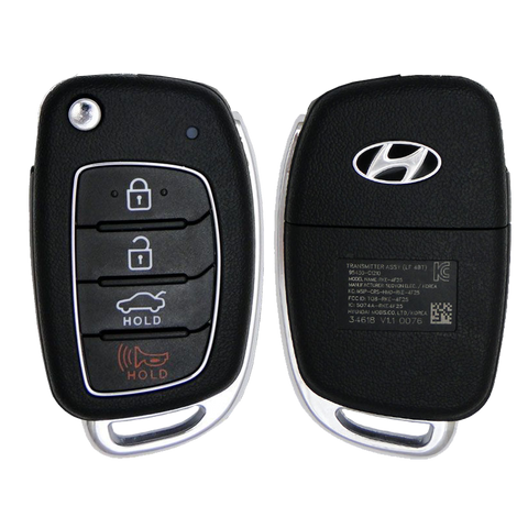 2020 Hyundai Sonata Remote Flip Key Fob 4B w/ Trunk (FCC: TQ8-RKE-4F25, P/N: 95430-C1210)