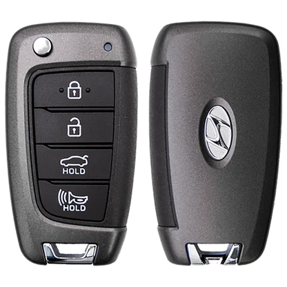 Brand New 2021 Hyundai Sonata Remote Flip Key Fob 4 Button w/ Trunk, Chip included (FCC: TQ8-RKE-4F40, P/N: 95430-L1000)