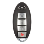 2016 Infiniti QX70 Smart Remote Key Fob 4B w/ Trunk (FCC: KR55WK49622, P/N: 285E3-1CA7A)