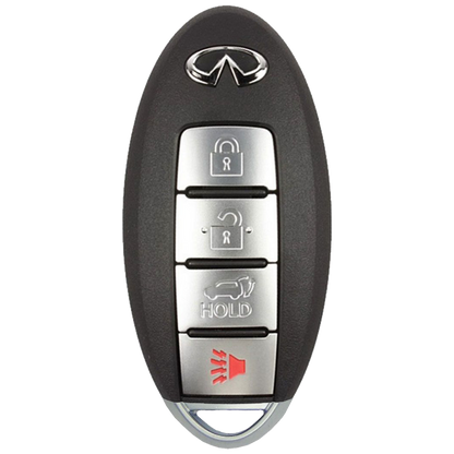 2017 Infiniti QX60 Smart Remote Key Fob 4 Button w/ Trunk (FCC: KR5S180144014, Continental: S180144321, P/N: 285E3-9NF4A)