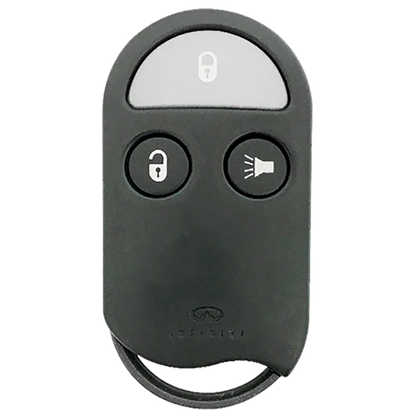 1997 Infiniti QX4 Keyless Entry Remote Key Fob 3 Button (FCC: KOBUTA3T, P/N: 28268-1W300)