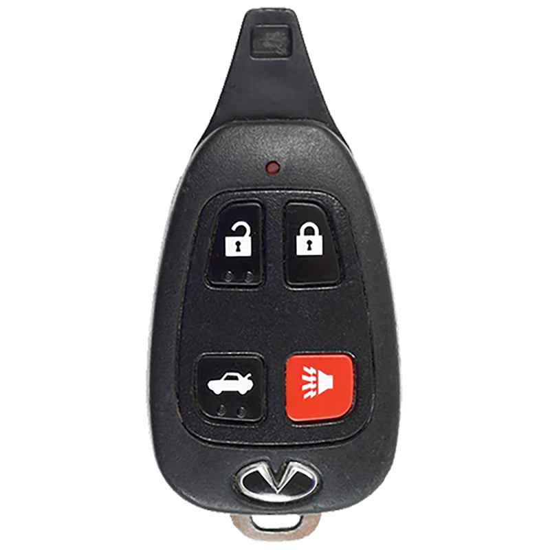 2003 Infiniti M45 Smart Remote Key Fob 4 Button w/ Trunk (FCC: KBRASTU13, P/N: H0561-AR200)