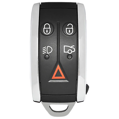 2010 Jaguar XF Smart Remote Key Fob 5 Button w/ Trunk (FCC: KR55WK49244, P/N: C2P17155)