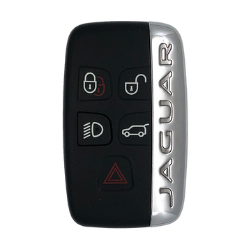 2017 Jaguar F-Pace Smart Remote Key Fob 5B w/ Hatch (FCC: KOBJTF10A, P/N: 5E0U50707-AA)
